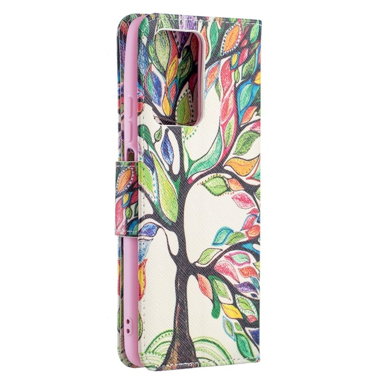 Чехол-книжка Colored Drawing Series - Tree Life для Xiaomi Mi 11T/11T Pro 