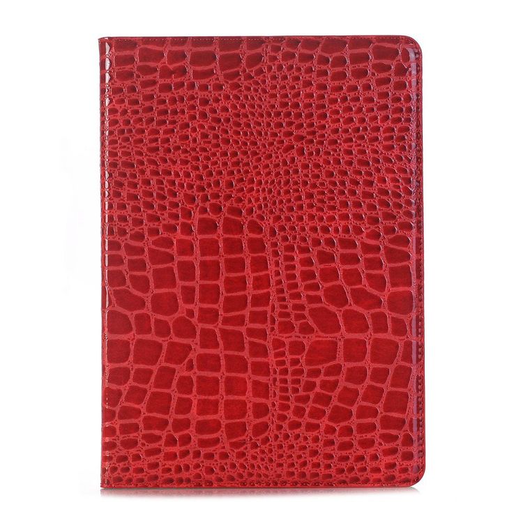 Кожаный Чехол Crocodile красный для iPad 8/7 10.2 (2019/2020)