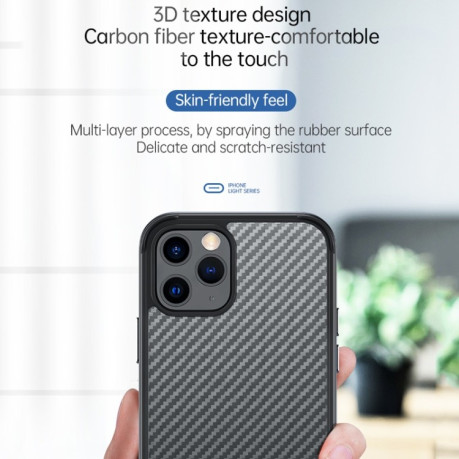 Протиударний чохол SULADA Luxury 3D для iPhone 11 Pro Max - чорний
