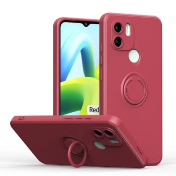 Противоударный чехол Ring Kickstand для Xiaomi Redmi A1/A2 / A1+/A2+ - красный