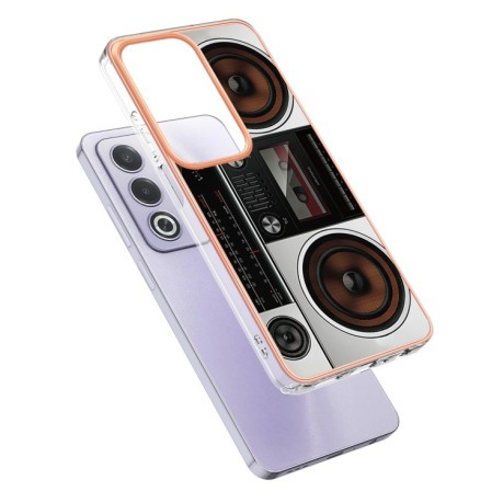 Протиударний чохол Electroplating IMD для OPPO A80 5G/A3 Pro Global - Radio