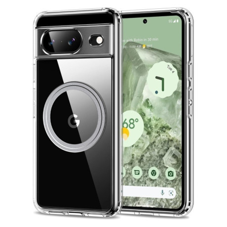 Ультратонкий чохол Transparent Frosted MagSafe для Google Pixel 8