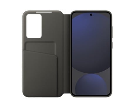 Оригинальный чехол-книжка Samsung Smart View Wallet для Samsung Galaxy S24 FE - Black(EF-ZS721CBEGWW)