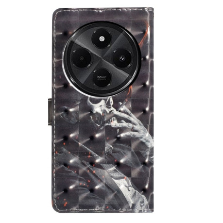 Чохол-книжка 3D Painting для Xiaomi Redmi A4 5G - Skull