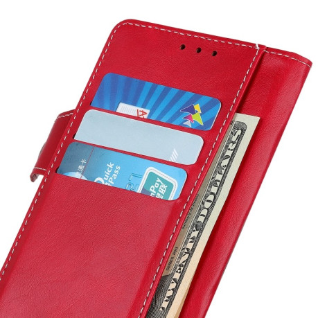 Чохол-книжка S-Type Stitching для OPPO Reno7 5G Global/ Find X5 Lite/OnePlus Nord CE2 5G - червоний