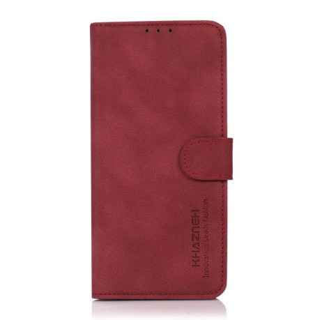 Чохол-книжка KHAZNEH Matte Texture для iPhone 16e - червоний