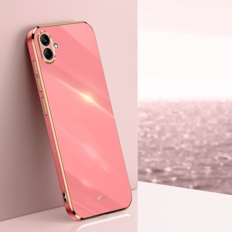 Протиударний чохол XINLI Straight Edge для Samsung Galaxy A04 4G - червоний