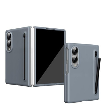 Чохол Flying Tiger з вбудованою плівкою на Samsung Galaxy Fold8 5G — сіра