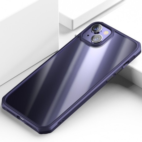 Противоударный чехол iPAKY Dawn Series для iPhone 15 Plus - фиолетовый