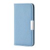 Чохол-книжка Litchi Texture Solid Color Samsung Galaxy S21 FE - синій