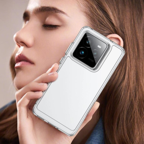Противоударный чохол Colorful Acrylic Series для Realme GT 7 Pro - прозрачный