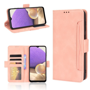 Чехол-книжка Skin Feel Calf на Samsung Galaxy A13 5G - розовый