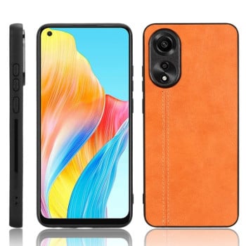 Ударозащитный чехол Sewing Cow Pattern для OPPO A78 4G - желтый