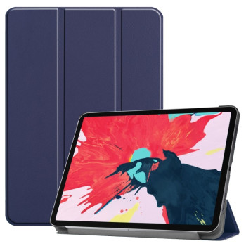 Чехол-книжка Custer Texture Smart на iPad Air 4 10.9 2020/Pro 11 2021/2020/2018 - синий