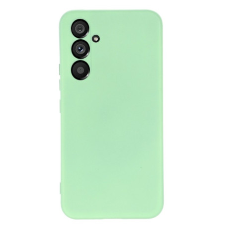 Силиконовый чехол Solid Color Liquid Silicone на Samsung Galaxy A34 5G - зеленый