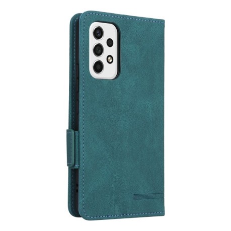 Чехол-книжка Magnetic Clasp Flip  для Samsung Galaxy A53 5G - зеленый
