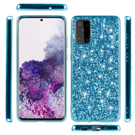 Ударозахисний чохол Glittery Powder Samsung Galaxy S20 - чорний