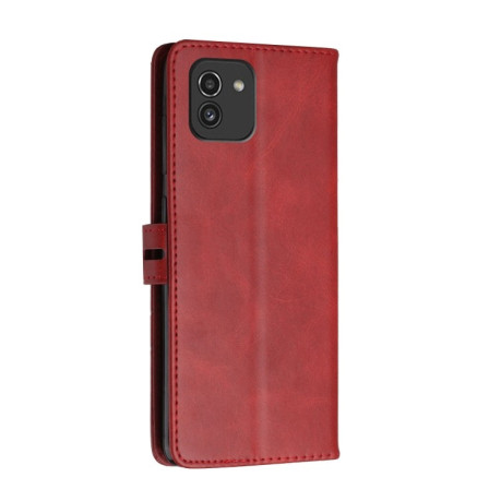 Чохол-книжка Cow Texture для Samsung Galaxy A03/A04E - червоний