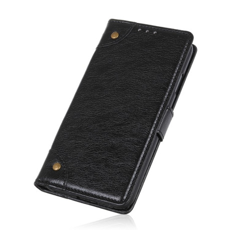 Чохол-книжка Copper Buckle Nappa Texture Xiaomi Redmi 10A/9C - чорний