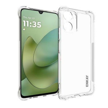 Прозрачный силиконовый чехол ENKAY Hat-Prince на Motorola Moto G06 4G / Moto G06 Power 4G