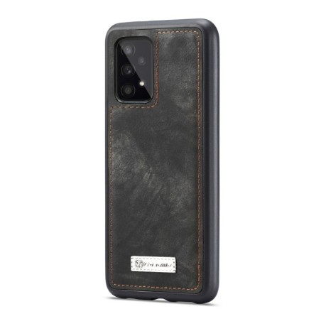 Кожаный чехол- кошелек CaseMe 008 Series Card Holder Wallet Style на Samsung Galaxy A33 - черный