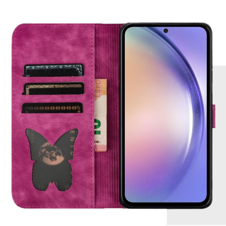 Чохол-книжка Cat Embossing Pattern на Google Pixel 8 Pro - рожевий