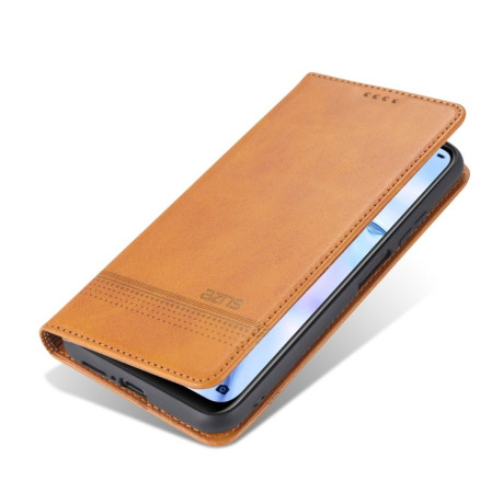Чехол-книжка AZNS Magnetic Calf на Xiaomi Mi 10T / 10T Pro - коричневый