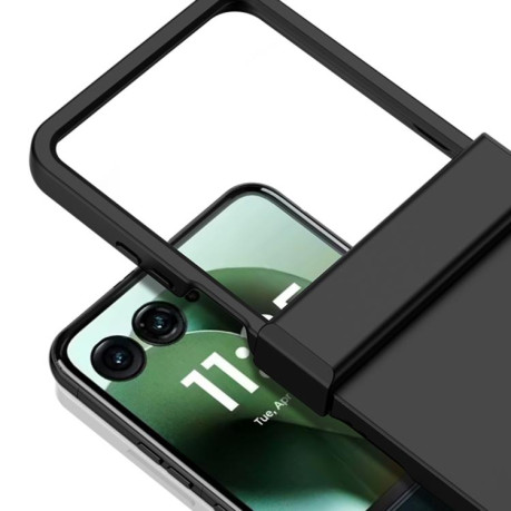 Противоударный чехол 3 в 1 Skin Feel PC для Motorola Razr 60 Ultra - фіолетовий