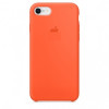 Силиконовый чехол Silicone Case Spicy Orange на iPhone SE 2020/8/7
