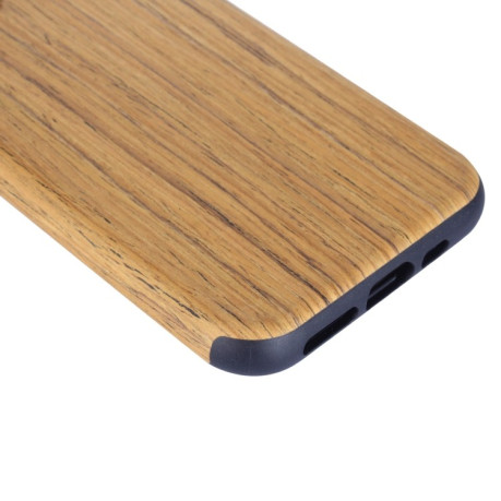 Чехол-накладка Wood Texture на iPhone 12/12 Pro - розовое дерево