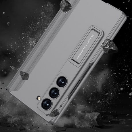 Протиударний чохол GKK Integrated Magnetic Full Coverage with Pen Box, No Included Pen для Samsung Galaxy Fold 6 - золотий