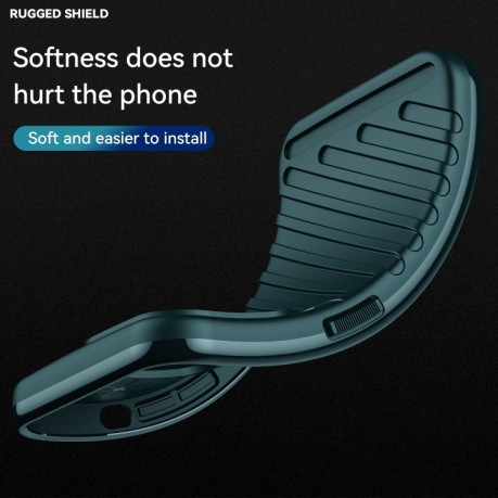 Противоударный чехол Thunderbolt на Samsung Galaxy A33 5G - зеленый