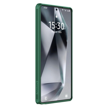 Протиударний чохол NILLKIN CamShield Prop MagSafe Magnetic для Samsung Galaxy S25 Ultra 5G - зелений