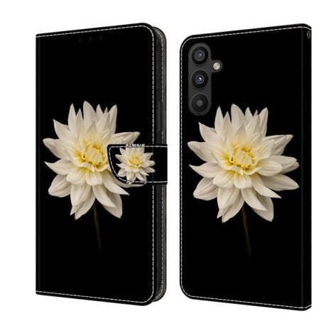 Чохол-книжка Crystal 3D Shockproof Protective Leather для Samsung Galaxy A15 - Flower