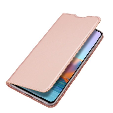 Чохол-книжка DUX DUCIS Skin Pro Series на Xiaomi Redmi Note 10 Pro - рожеве золото