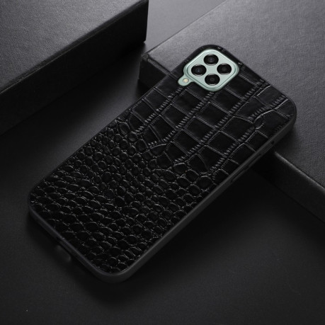 Противоударный чехол Crocodile Top Layer для Samsung Galaxy M33 5G - черный