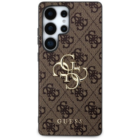 Оригінальний чохол Guess Big 4G Logo Classic Logo  для Samsung Galaxy S25 Ultra - Brown