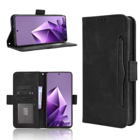 Чехол-книжка Skin Feel Calf на Infinix Note 50 Pro+ - черный