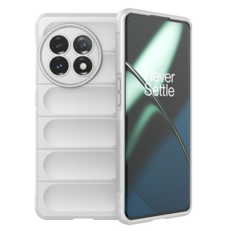 Силіконовий чохол Magic Flannel для OnePlus 11 5G - білий