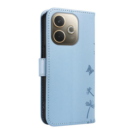 Чохол-книжка Dandelion Embossed Pattern Flip Leather для OPPO A5 Pro 5G Global - синій