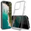 Акриловый противоударный чехол HMC с усиленной защитой углов на iPhone 16 Pro - прозрачный