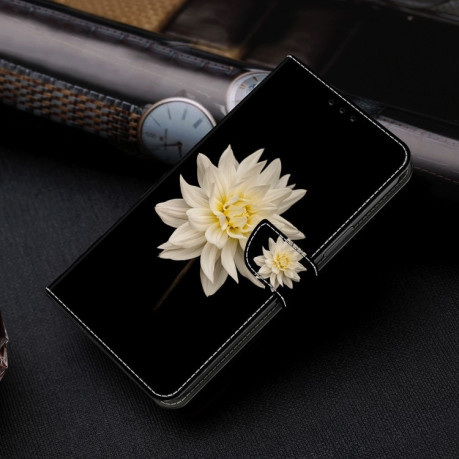 Чехол-книжка Crystal 3D Shockproof Protective Leather для Samsung Galaxy A35 5G - Flower