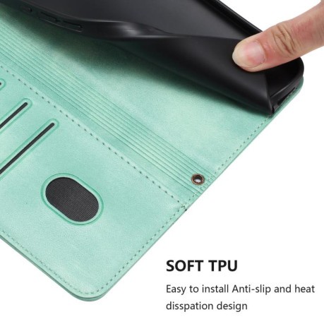 Чохол-книжка Line Splicing еко-шкіра Ретро на Redmi A7 Pro 171mm / Poco C85x 5G — м'ятний