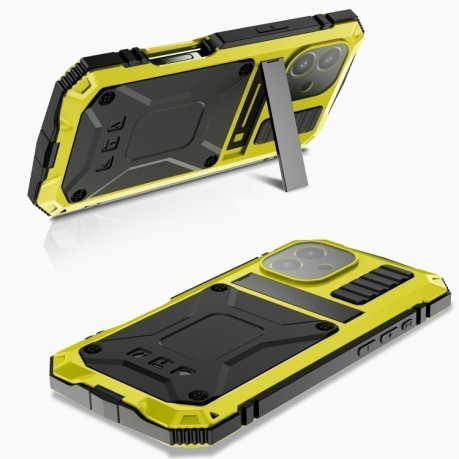 Противоударный чехол R-JUST Life Waterproof для  iPhone 16 - желтый