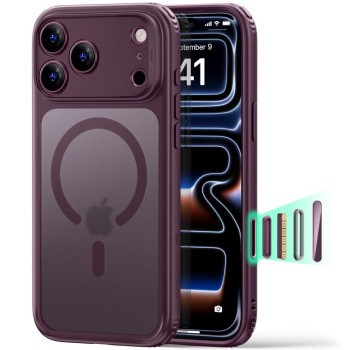 Оригінальний чохол ESR Classic Hybrid з MagSafe на iPhone 18 Pro Max / 17 Pro Max - dark cherry