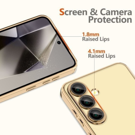 Чехол Tech-Protect MagFlex MagSafe для Samsung Galaxy A56 5G - Transparent Gold