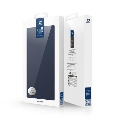 Чехол-книжка DUX DUCIS Skin Pro Series на iPhone 17 Pro - синий