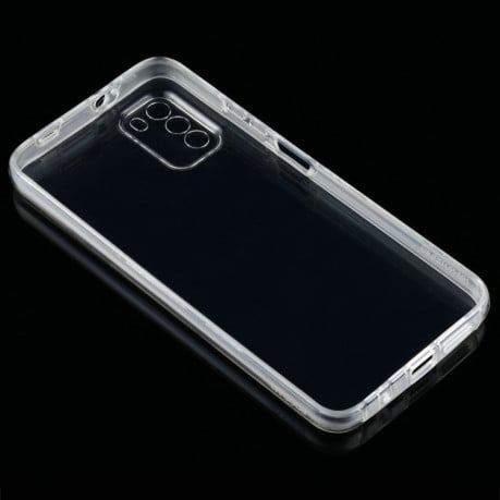 Двусторонний ультратонкий силиконовый чехол на Xiaomi Poco M3 - прозрачный