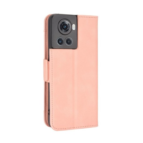 Чехол-книжка Skin Feel Calf на OnePlus Ace 5G / 10R - розовый