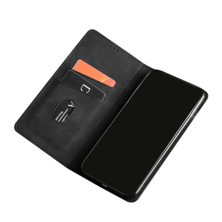 Чехол-книжка Retro-skin Business Magnetic на Samaung Galaxy S22 Ultra 5G - черный